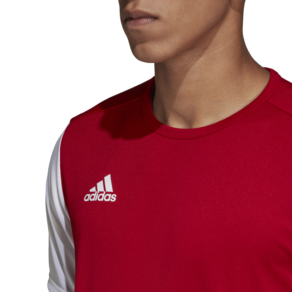 Koszulka męska adidas Estro 19 Jersey czerwona DP3230 - obrazek 4