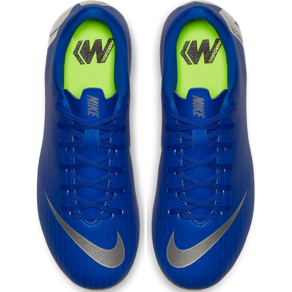 Buty piłkarskie Nike Mercurial Vapor 12 Academy MG JR AH7347 400 - obrazek 2
