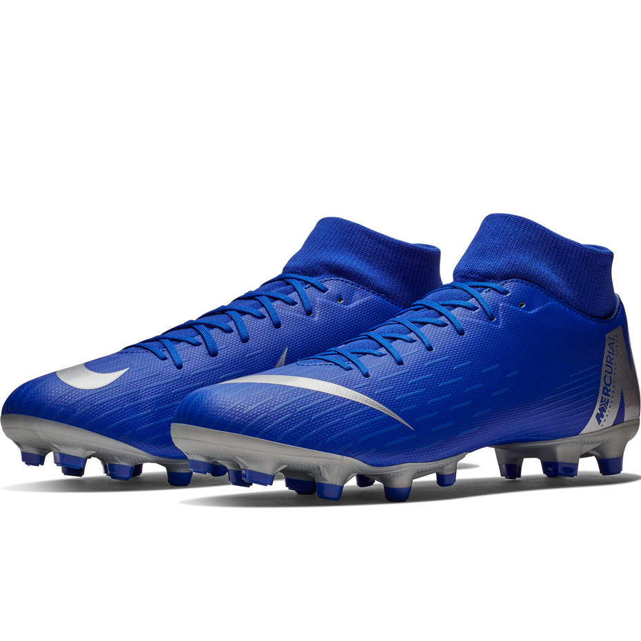 Buty piłkarskie Nike Mercurial Superfly 6 Academy MG AH7362 400 - obrazek 4