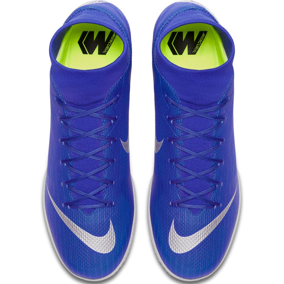 Buty piłkarskie Nike Mercurial Superfly 6 Academy IC AH7369 400 - obrazek 2