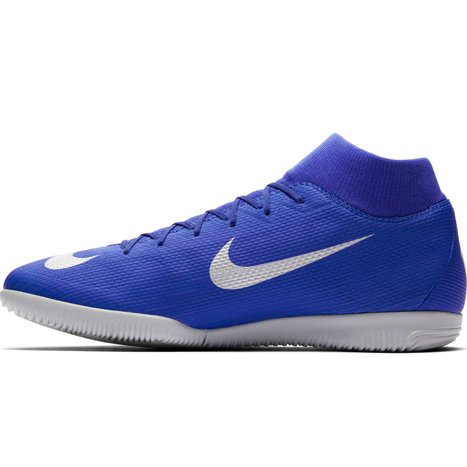 Buty piłkarskie Nike Mercurial Superfly 6 Academy IC AH7369 400 - obrazek 3