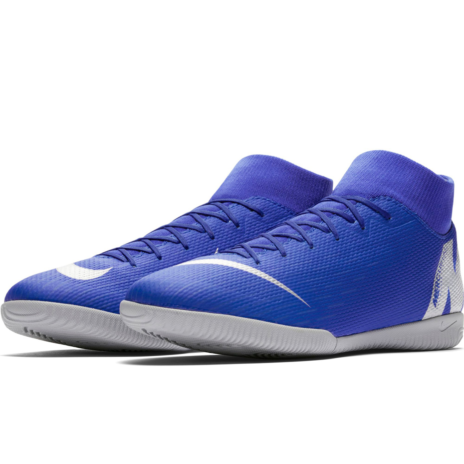 Buty piłkarskie Nike Mercurial Superfly 6 Academy IC AH7369 400 - obrazek 4