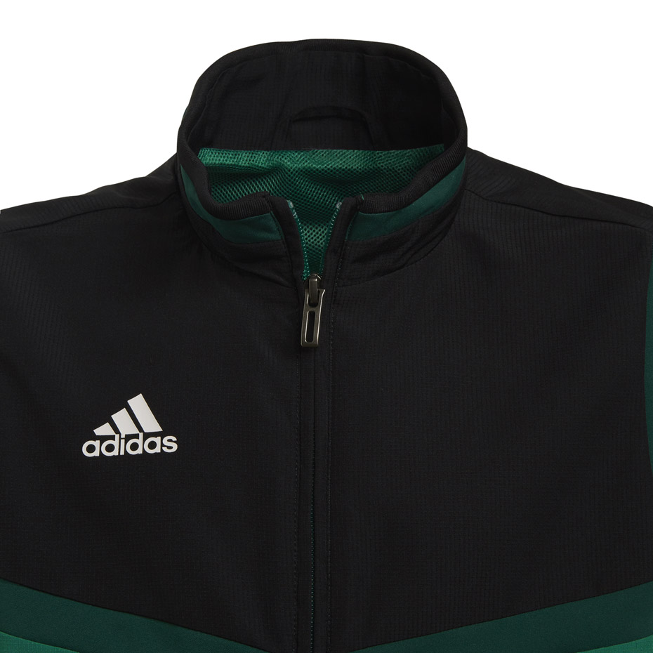 Bluza dla dzieci adidas Tiro 19 Presentation Jacket JUNIOR zielona DW4790 - obrazek 5