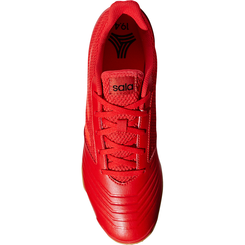 Buty piłkarskie adidas Predator 19.4 IN Sala czerwone D97976 - obrazek 3