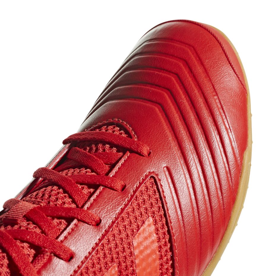 Buty piłkarskie adidas Predator 19.4 IN Sala czerwone D97976 - obrazek 4