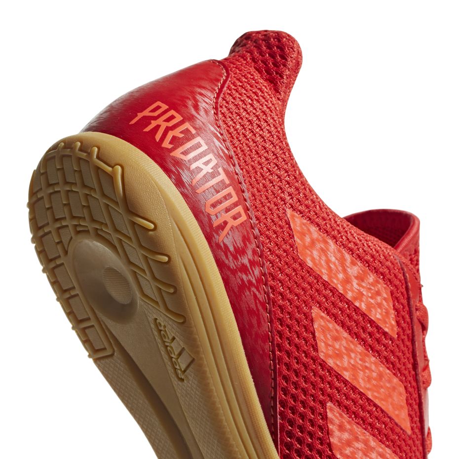 Buty piłkarskie adidas Predator 19.4 IN Sala czerwone D97976 - obrazek 5