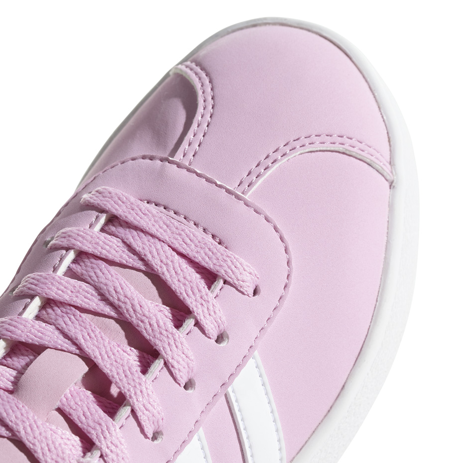 Buty adidas VL Court 2.0 K różowe DB1517 - obrazek 3