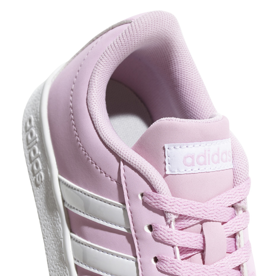 Buty adidas VL Court 2.0 K różowe DB1517 - obrazek 4