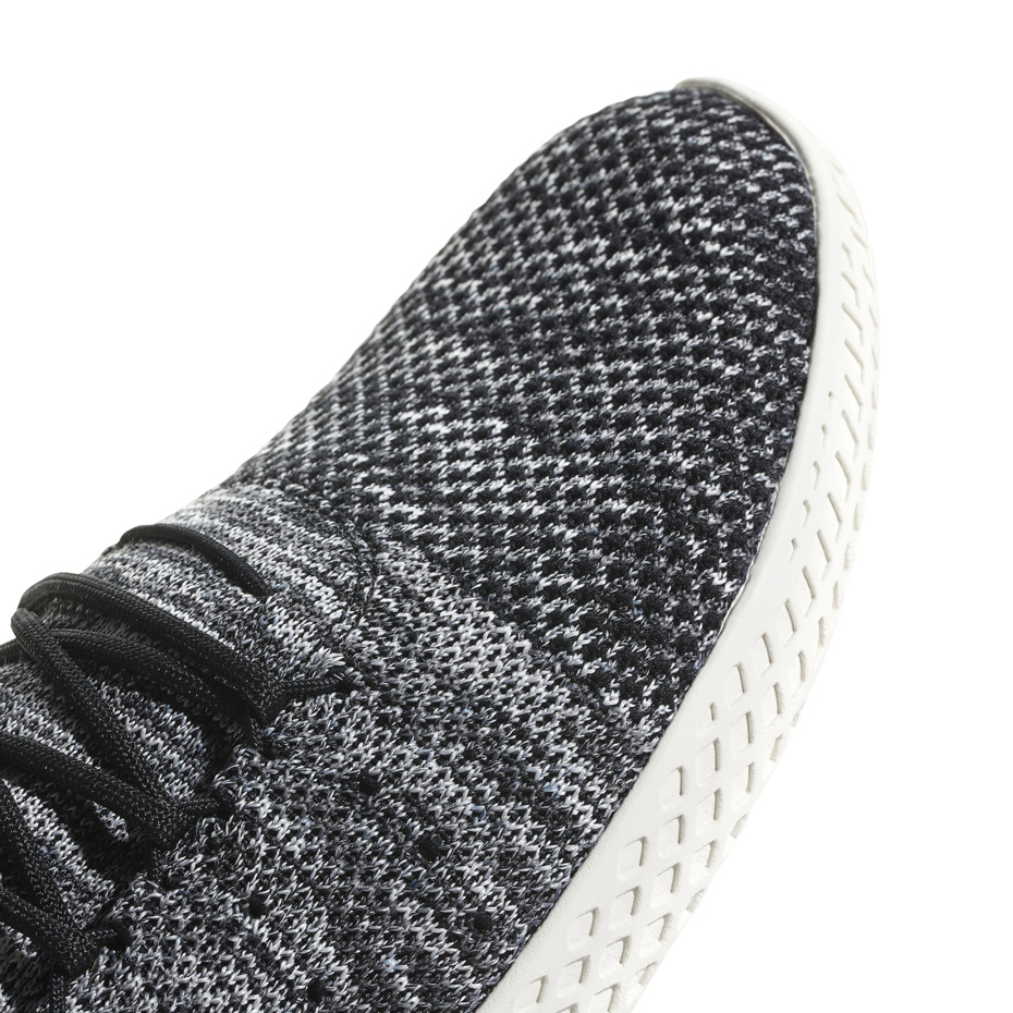 Buty męskie adidas PW Tennis HU PK czarno białe CQ2630 - obrazek 3