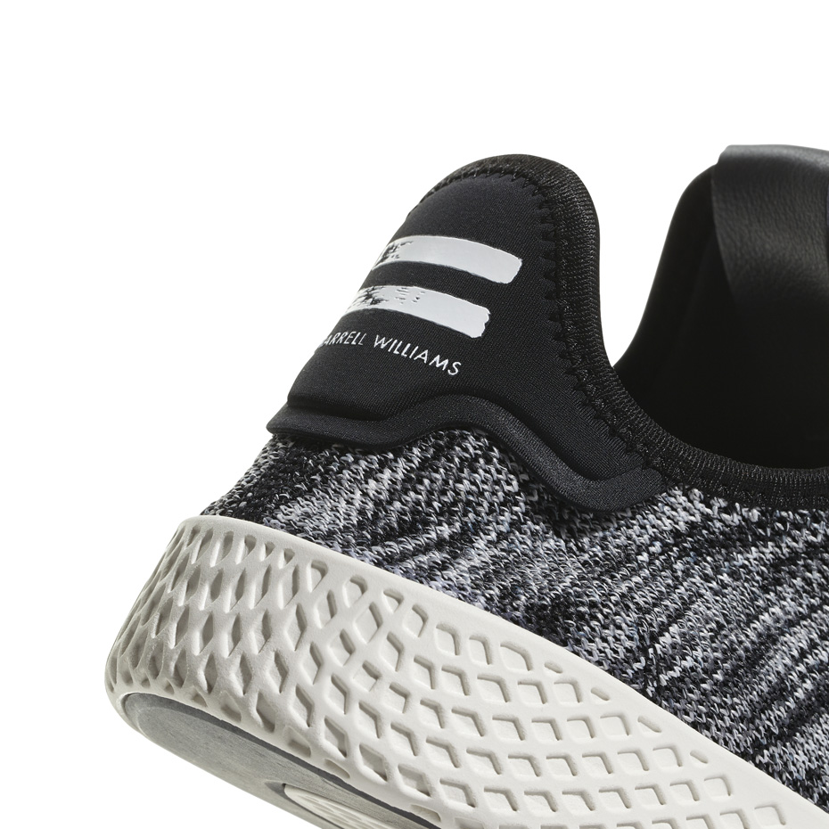 Buty męskie adidas PW Tennis HU PK czarno białe CQ2630 - obrazek 4
