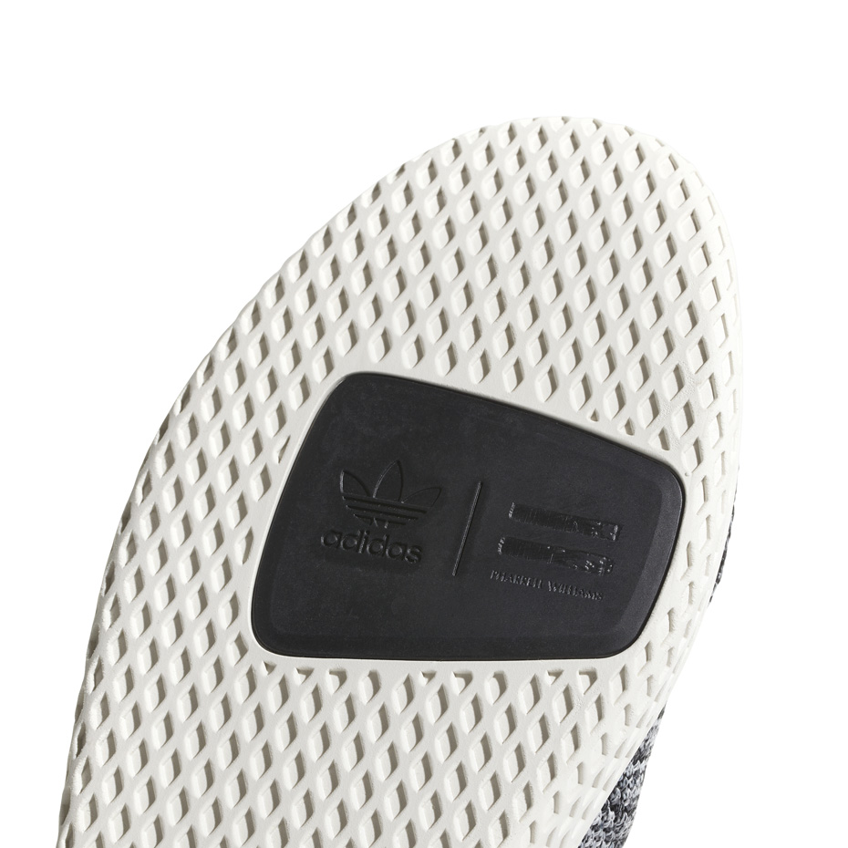 Buty męskie adidas PW Tennis HU PK czarno białe CQ2630 - obrazek 5