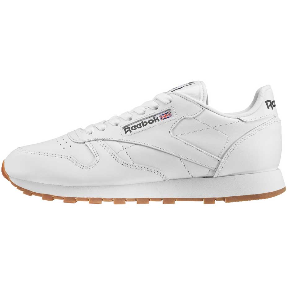 Buty męskie Reebok CL LTHR białe 49799 - obrazek 3