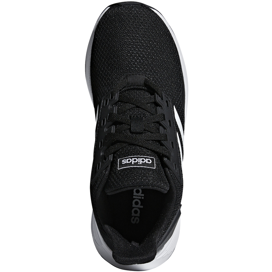 Buty dla dzieci adidas Duramo 9 K czarno-białe BB7061 - obrazek 2