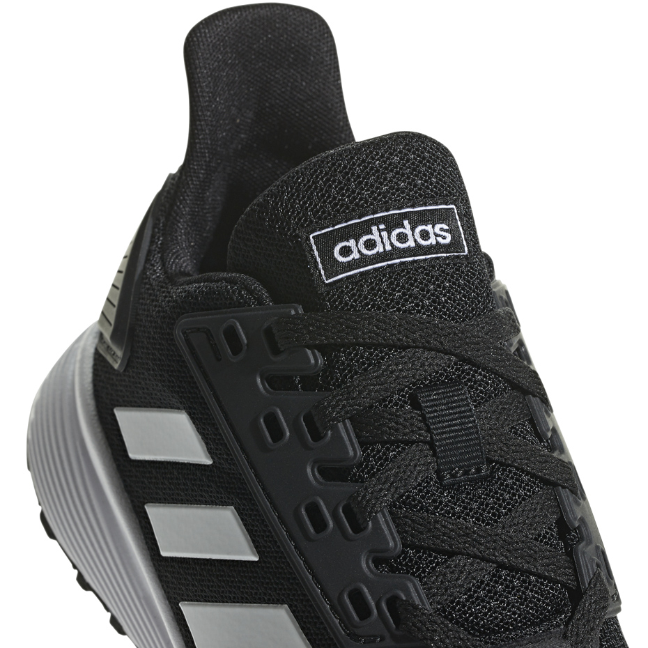 Buty dla dzieci adidas Duramo 9 K czarno-białe BB7061 - obrazek 4