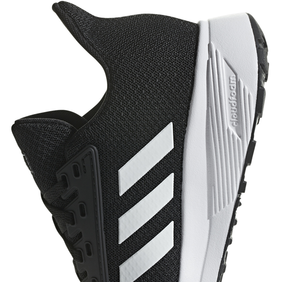 Buty dla dzieci adidas Duramo 9 K czarno-białe BB7061 - obrazek 5