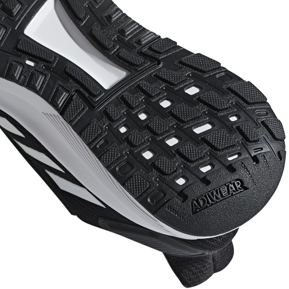 Buty dla dzieci adidas Duramo 9 K czarno-białe BB7061 - obrazek 6
