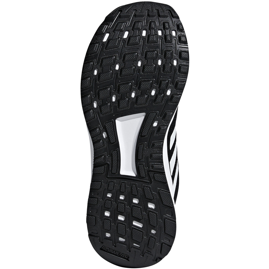 Buty dla dzieci adidas Duramo 9 K czarno-białe BB7061 - obrazek 7
