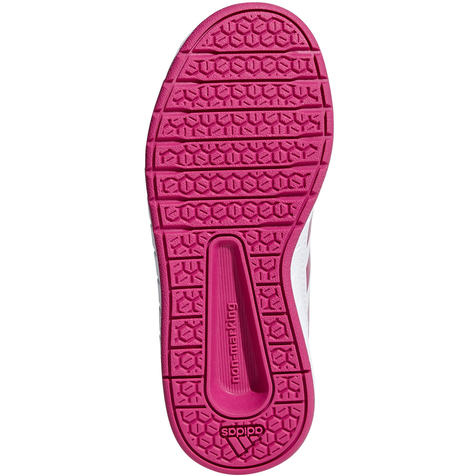 Buty dla dzieci adidas AltaSport K biało różowe D96870 - obrazek 7