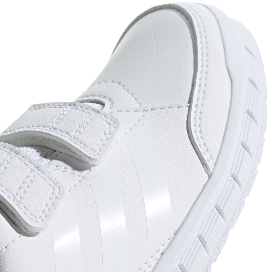Buty dla dzieci adidas AltaSport CF K białe D96832 - obrazek 4