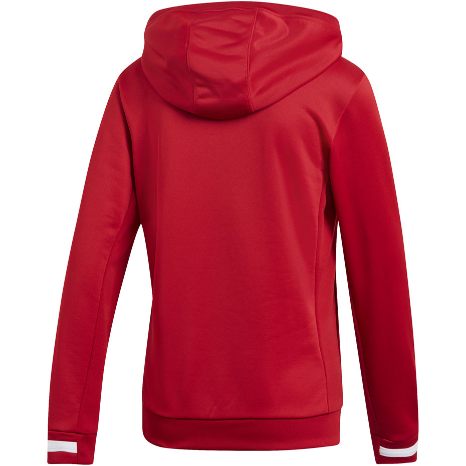 Bluza damska adidas Team 19 Hoody Women czerwona DX7338 - obrazek 2