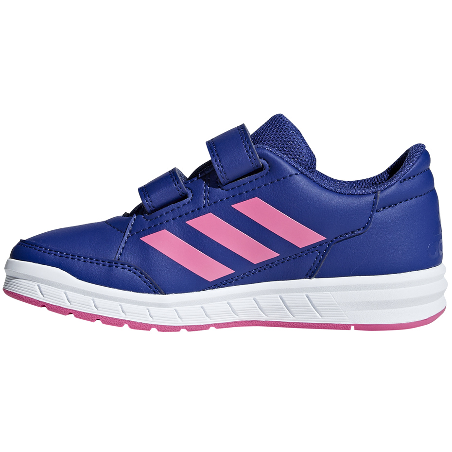 Buty dla dzieci adidas AltaSport CF K fioletowo różowe D96823 - obrazek 2