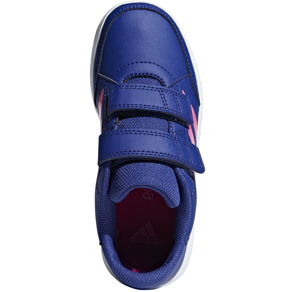 Buty dla dzieci adidas AltaSport CF K fioletowo różowe D96823 - obrazek 3