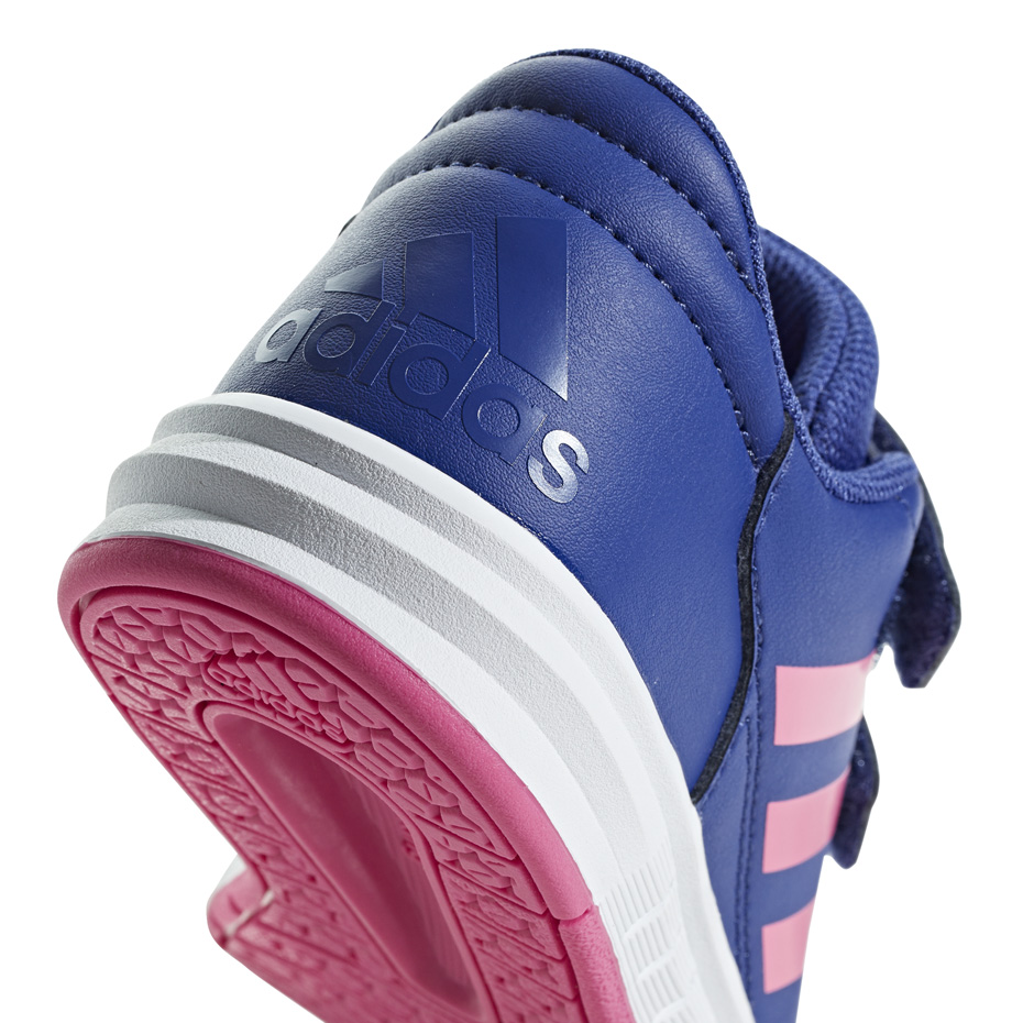 Buty dla dzieci adidas AltaSport CF K fioletowo różowe D96823 - obrazek 5