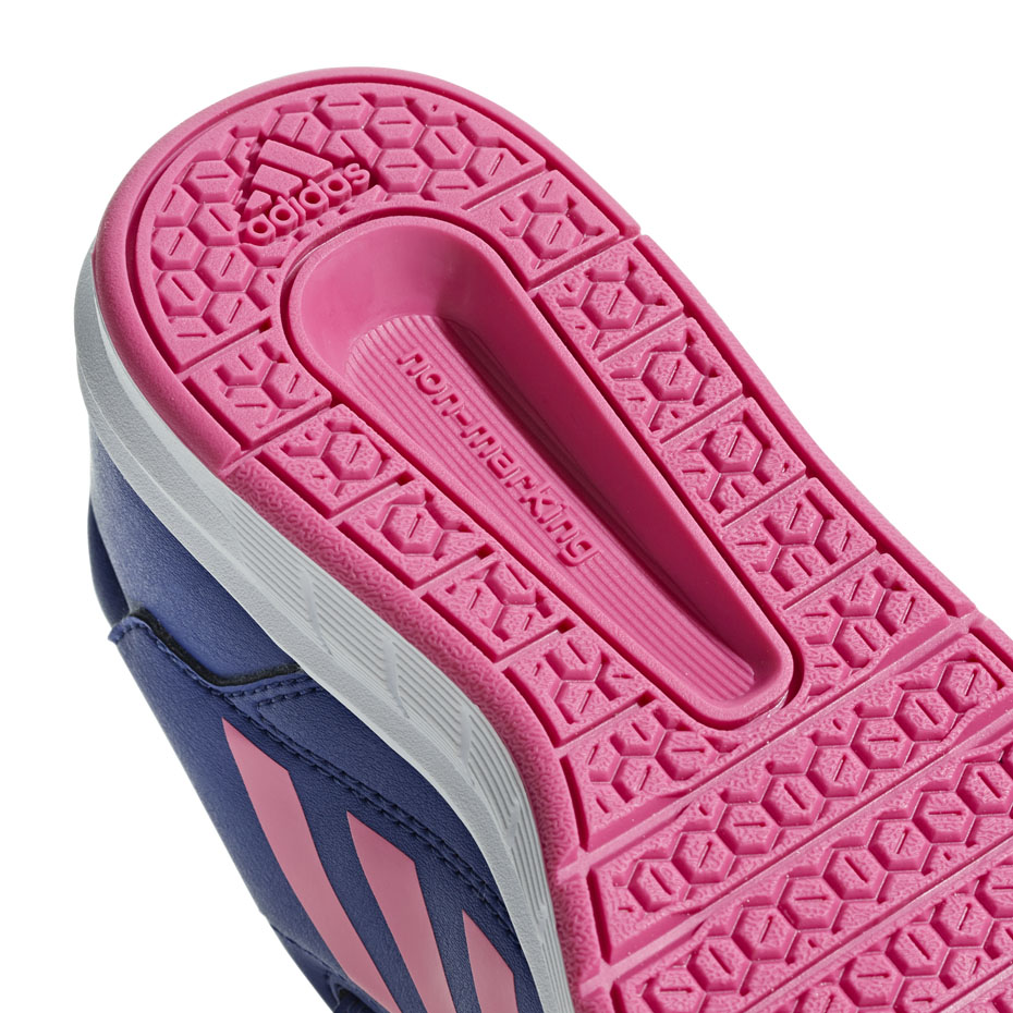 Buty dla dzieci adidas AltaSport CF K fioletowo różowe D96823 - obrazek 6