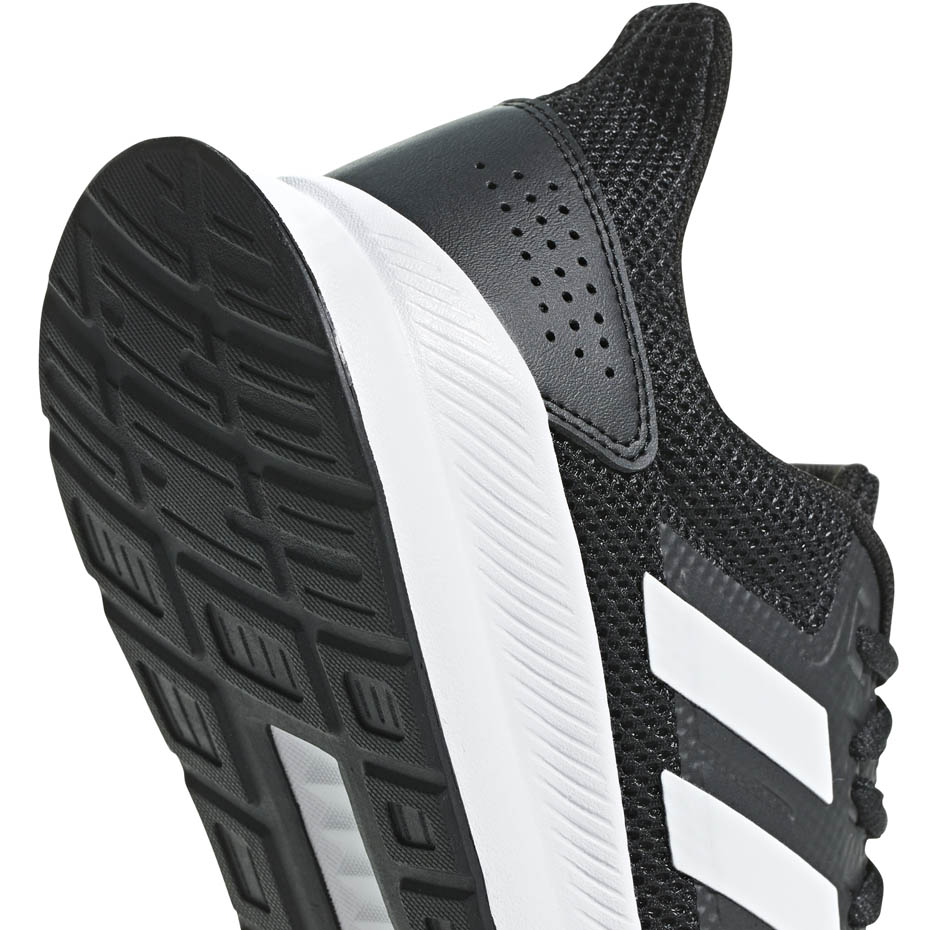 Buty męskie do biegania adidas Runfalcon czarno białe F36199 - obrazek 6