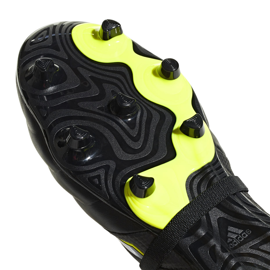 Buty piłkarskie adidas Copa Gloro 19.2 FG czarno żółte BB8089 - obrazek 7