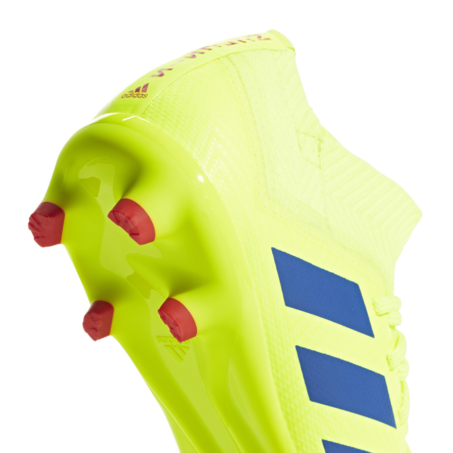 Buty piłkarskie adidas Nemeziz 18.3 FG JR żółte CM8505 - obrazek 6