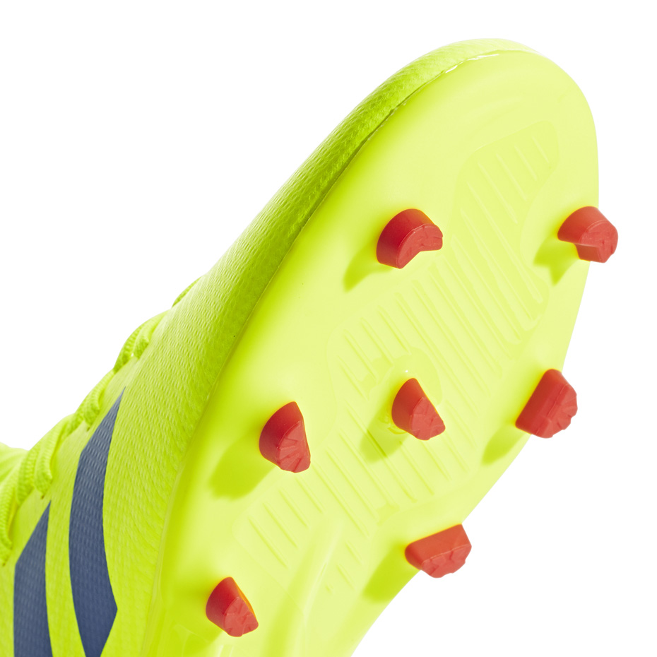 Buty piłkarskie adidas Nemeziz 18.3 FG JR żółte CM8505 - obrazek 7
