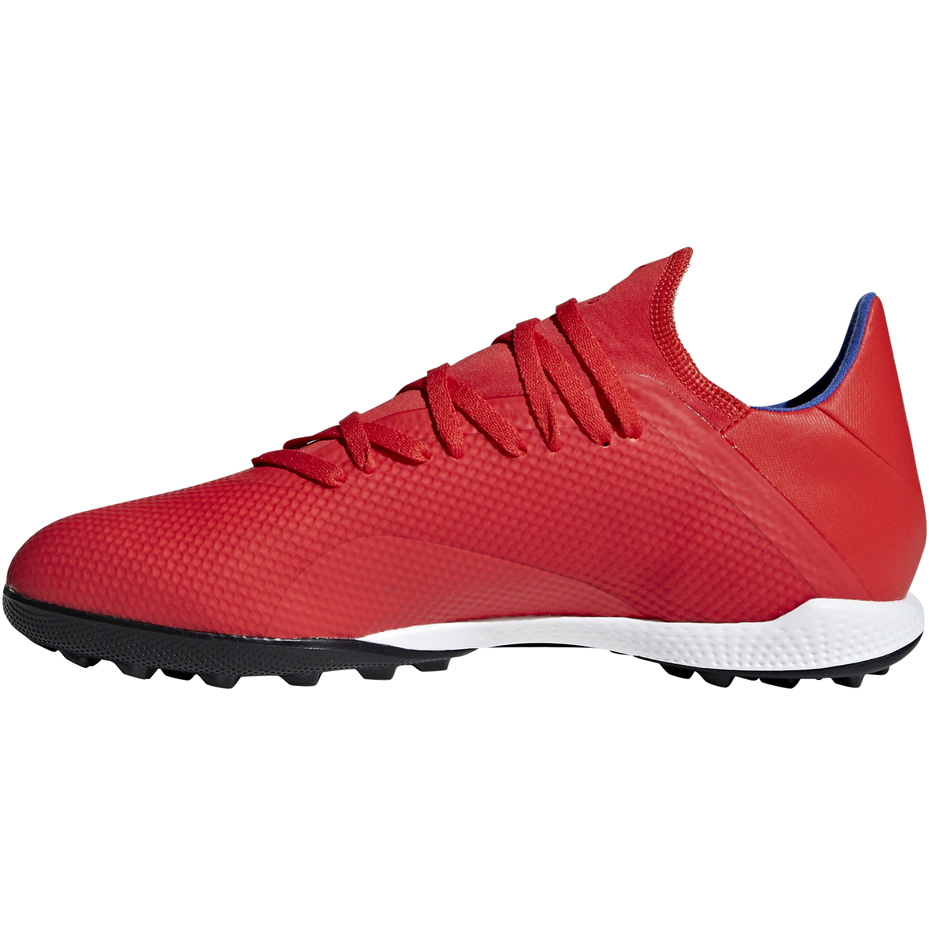 Buty piłkarskie adidas X 18.3 TF czerwone BB9399 - obrazek 3
