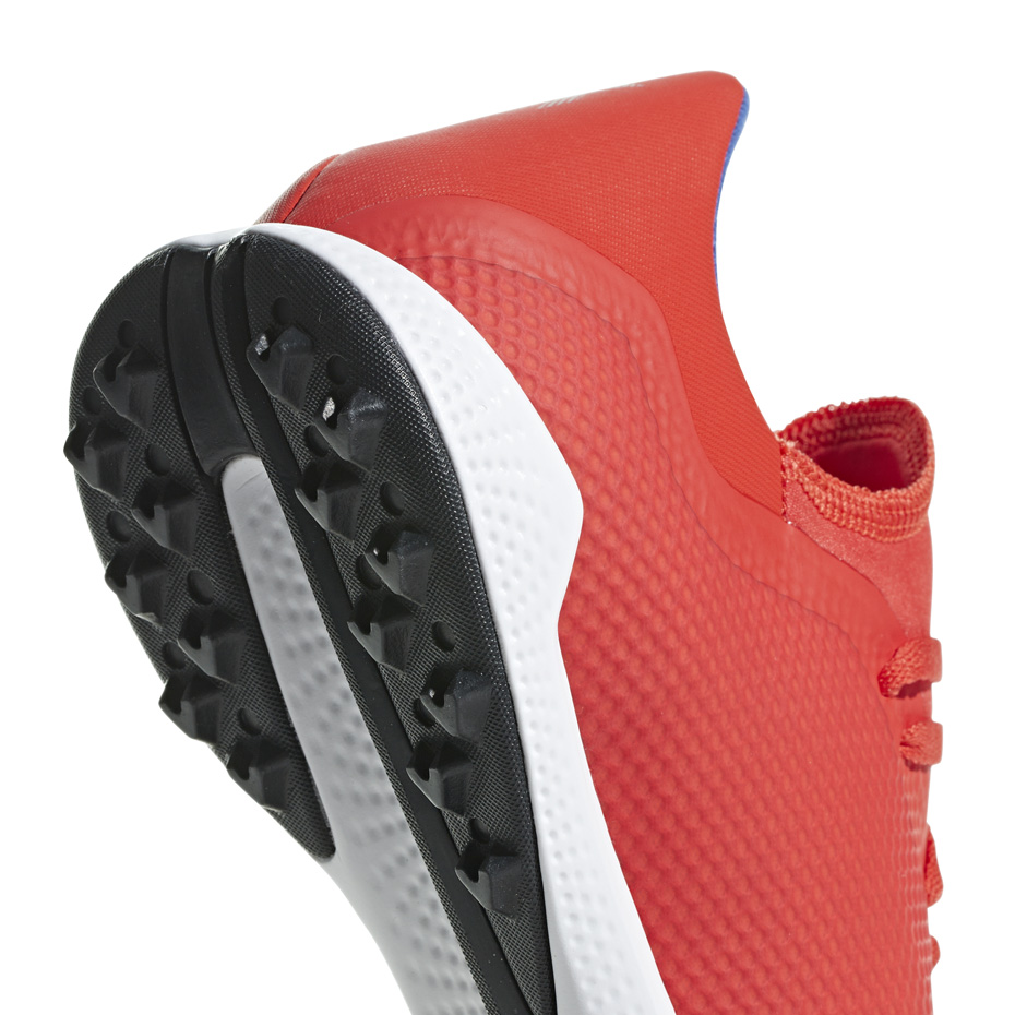 Buty piłkarskie adidas X 18.3 TF czerwone BB9399 - obrazek 5