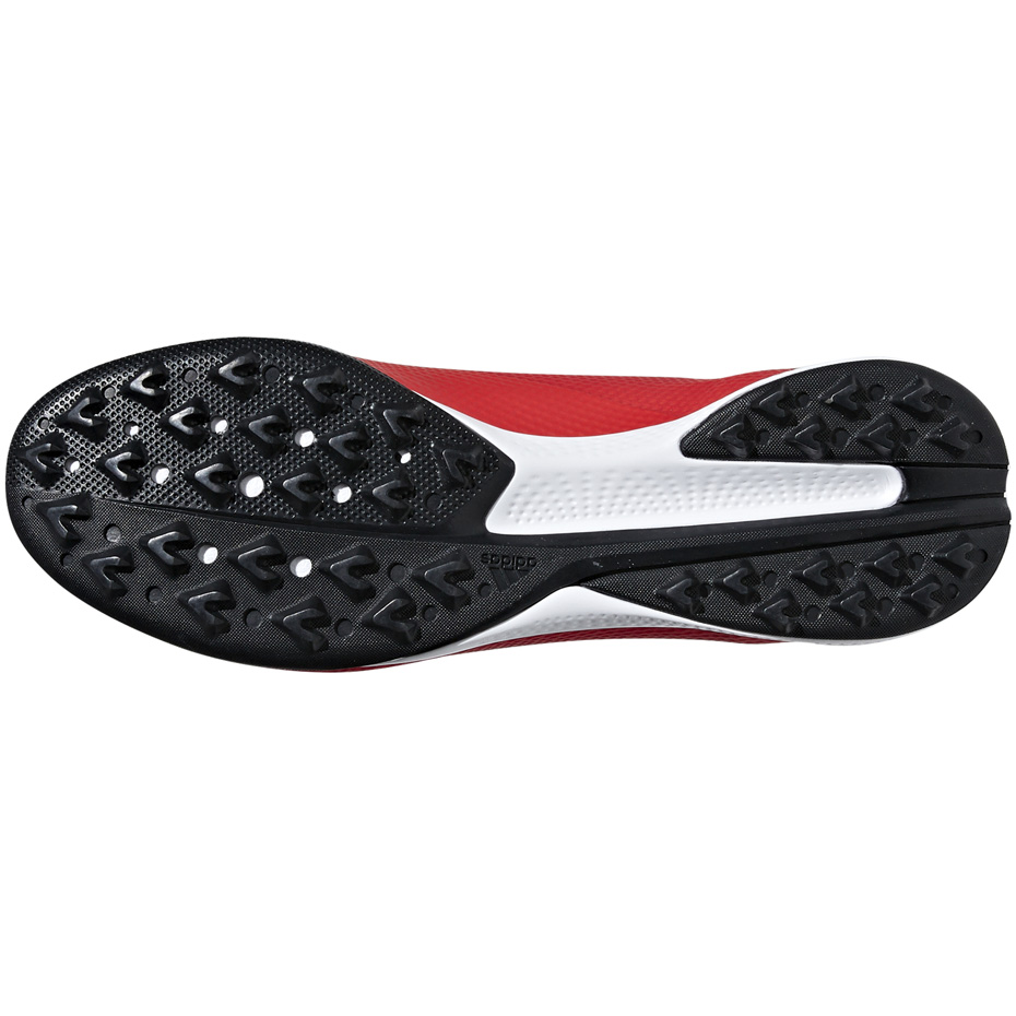 Buty piłkarskie adidas X 18.3 TF czerwone BB9399 - obrazek 6