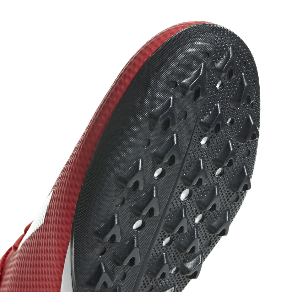 Buty piłkarskie adidas X 18.3 TF czerwone BB9399 - obrazek 7
