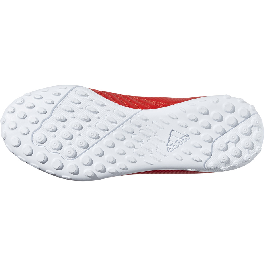 Buty piłkarskie adidas X 18.4 TF JR czerwone BB9417 - obrazek 7