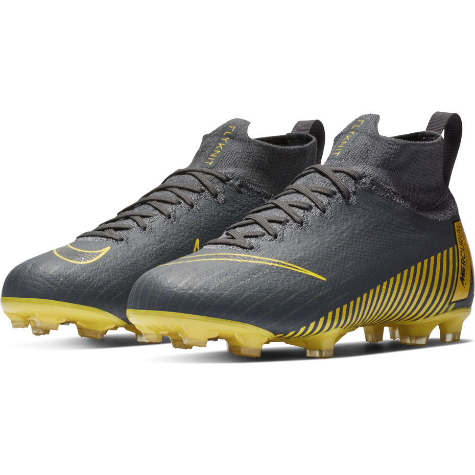 Buty piłkarskie Nike Mercurial Superfly 6 Elite FG JR AH7340 070 - obrazek 4