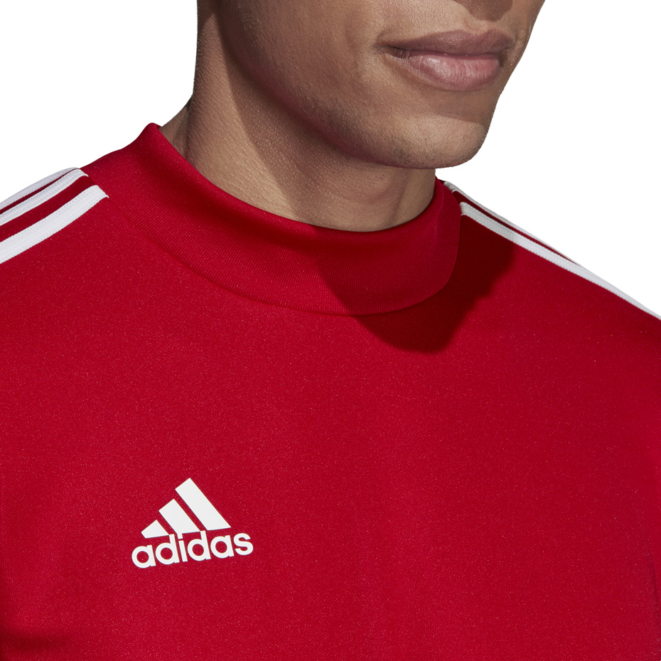 Bluza męska adidas Tiro 19 Training Top czerwona D95920 - obrazek 3
