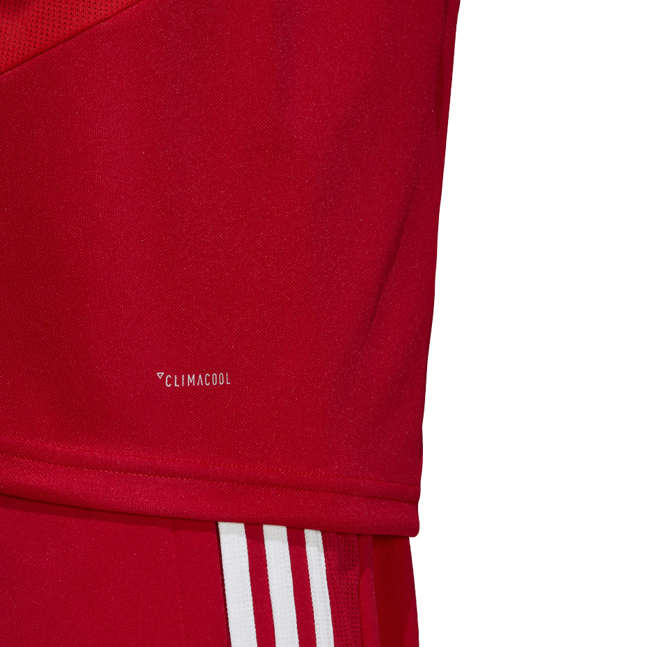 Bluza męska adidas Tiro 19 Training Top czerwona D95920 - obrazek 4