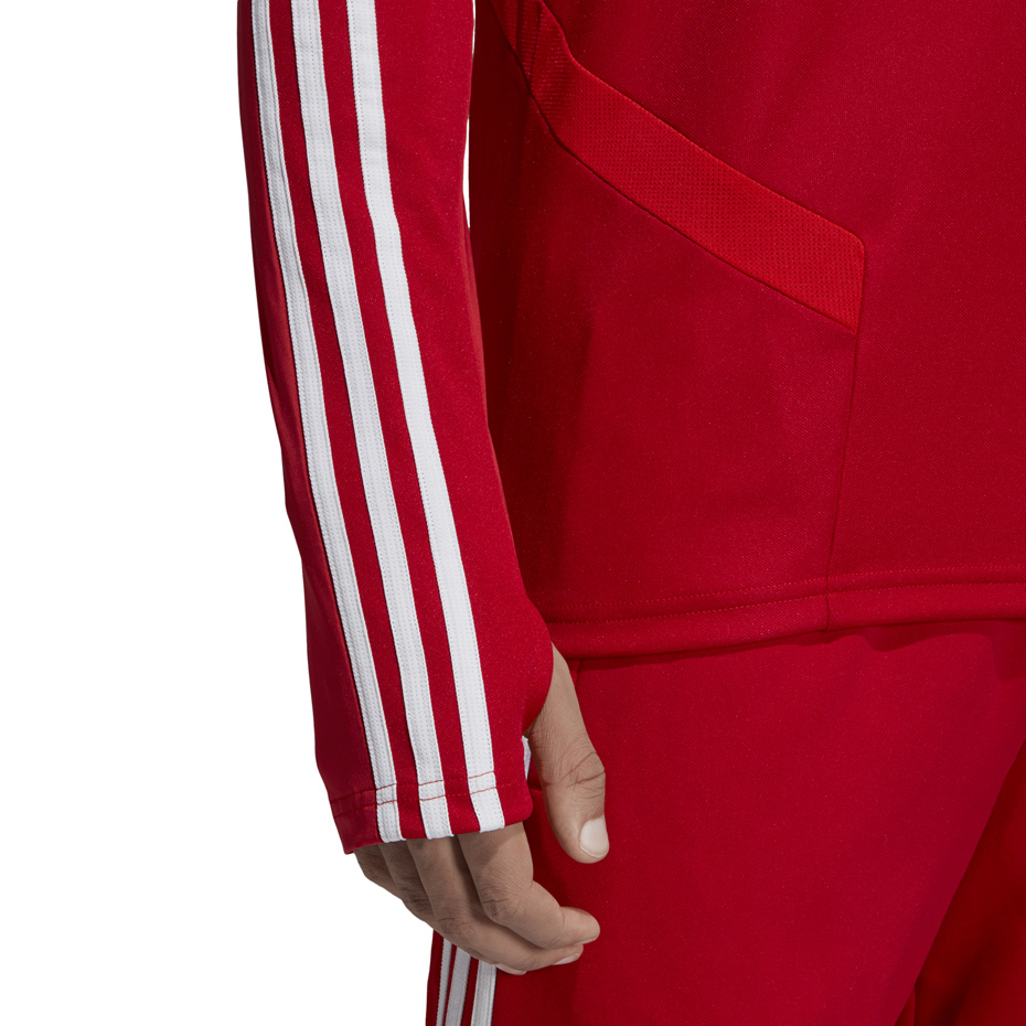 Bluza męska adidas Tiro 19 Training Top czerwona D95920 - obrazek 5