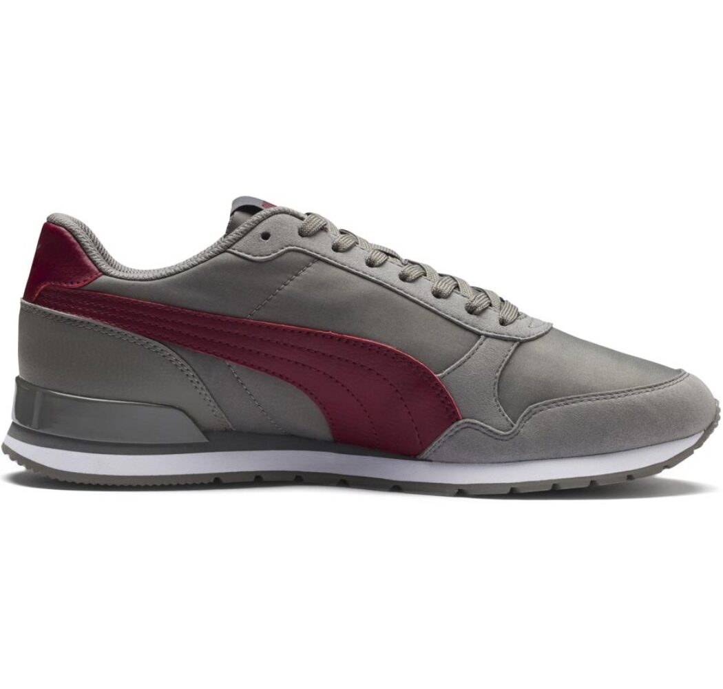 Buty męskie Puma ST Runner v2 NL szaro czerwone 365278 15