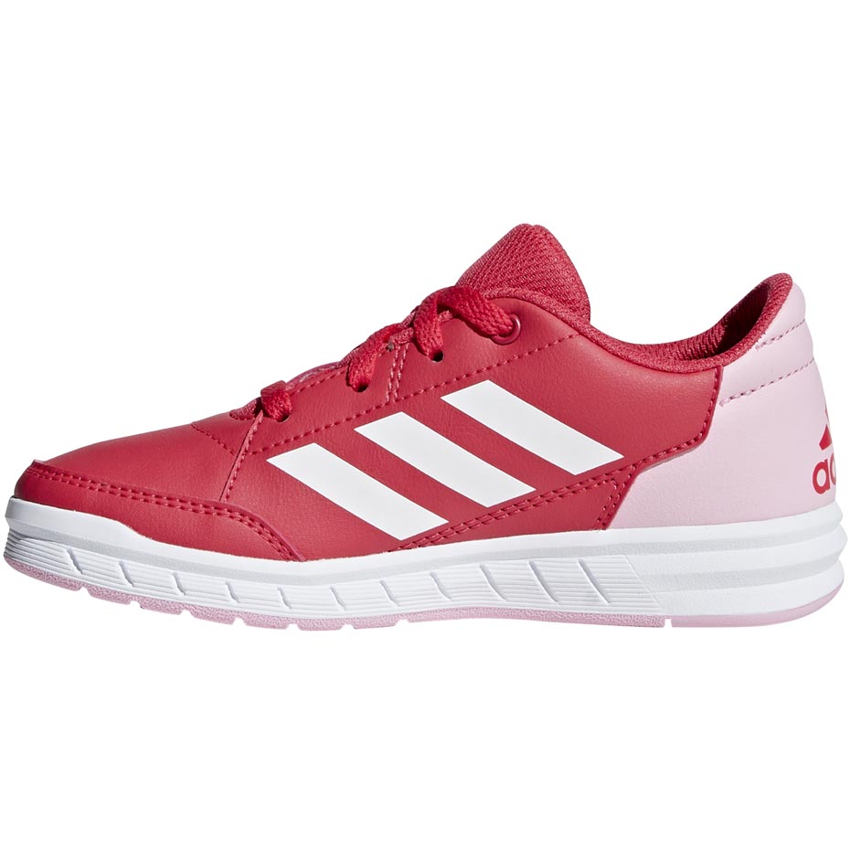 Buty dla dzieci adidas AltaSport K czerwone D96866 - obrazek 2