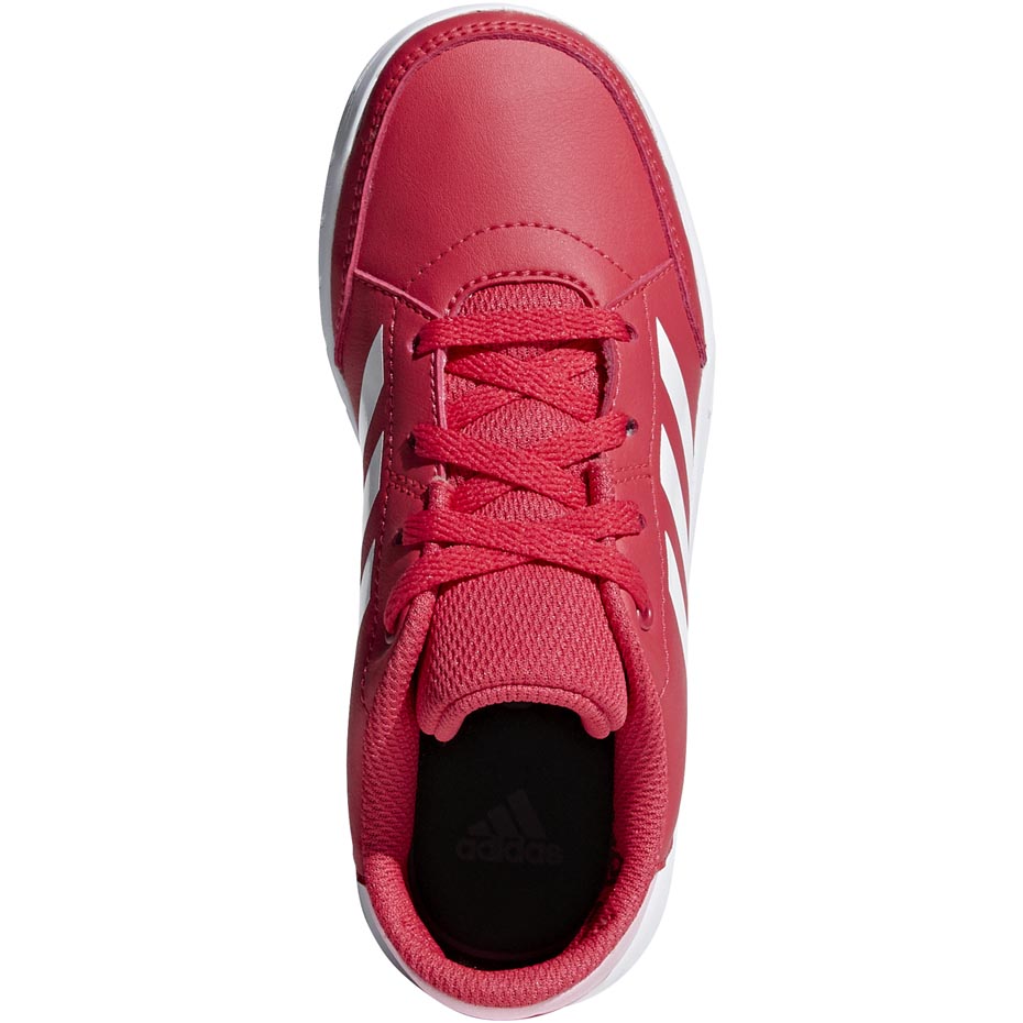 Buty dla dzieci adidas AltaSport K czerwone D96866 - obrazek 3