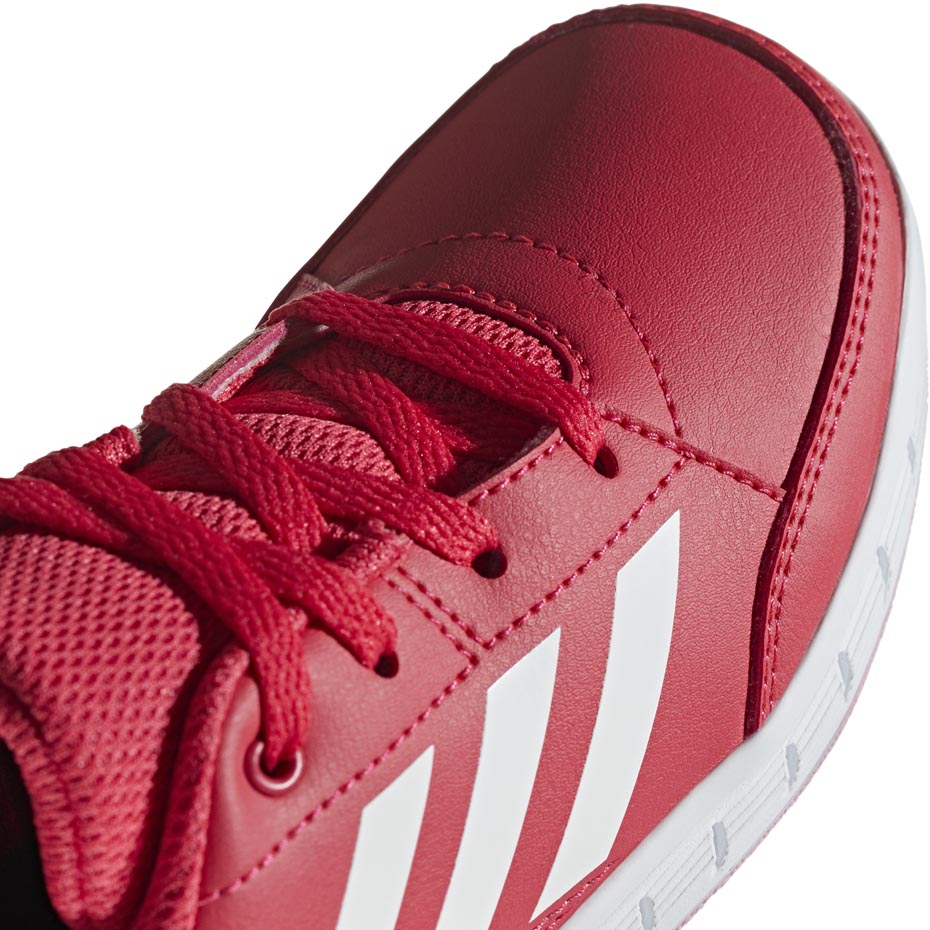 Buty dla dzieci adidas AltaSport K czerwone D96866 - obrazek 4