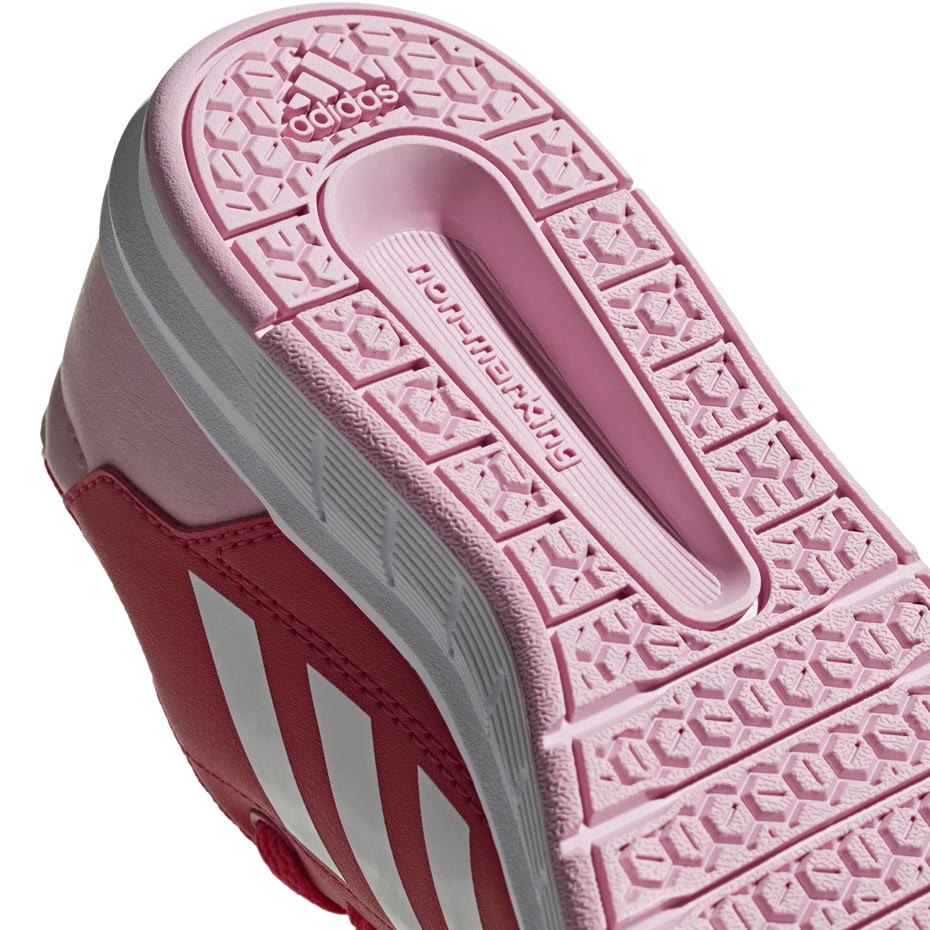 Buty dla dzieci adidas AltaSport K czerwone D96866 - obrazek 6