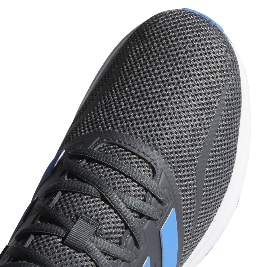 Buty męskie do biegania adidas Runfalcon szaro niebieskie G28730 - obrazek 4