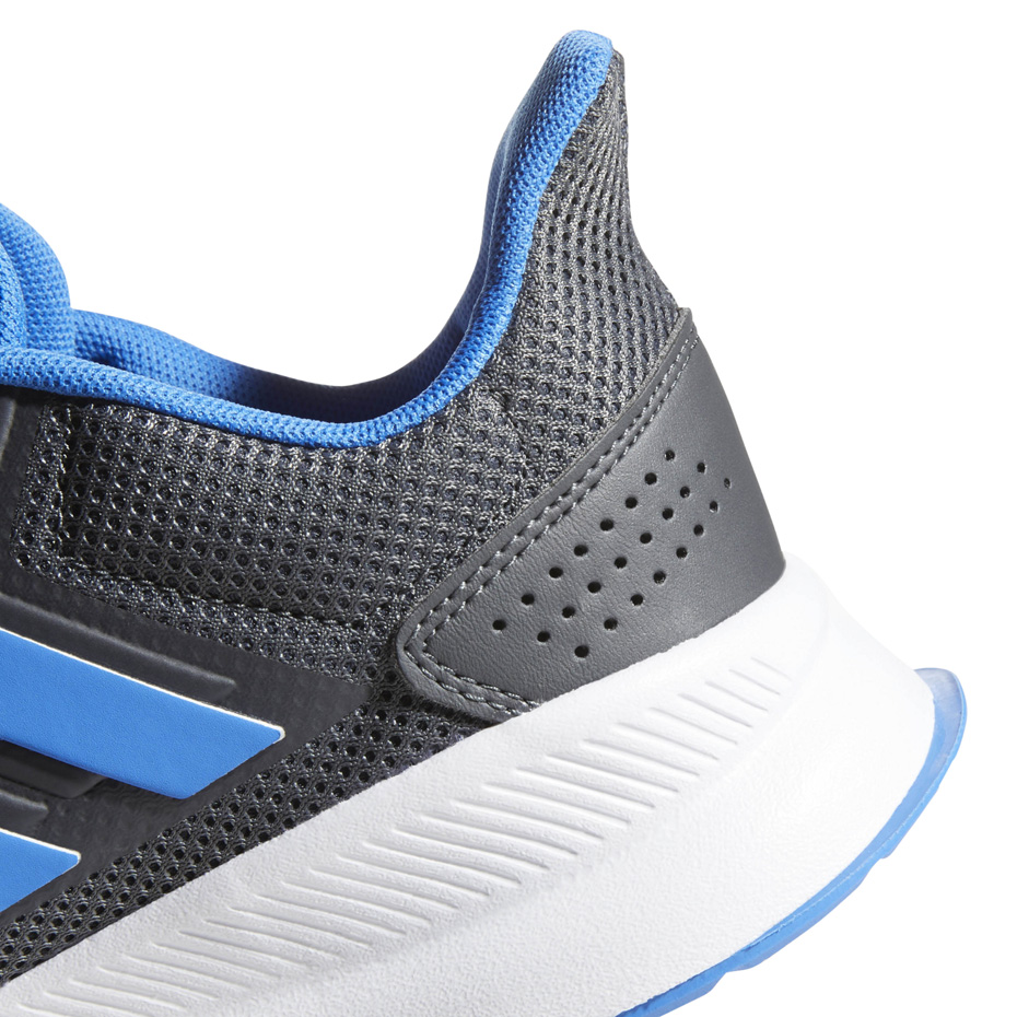Buty męskie do biegania adidas Runfalcon szaro niebieskie G28730 - obrazek 5