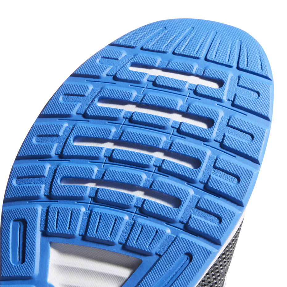 Buty męskie do biegania adidas Runfalcon szaro niebieskie G28730 - obrazek 6