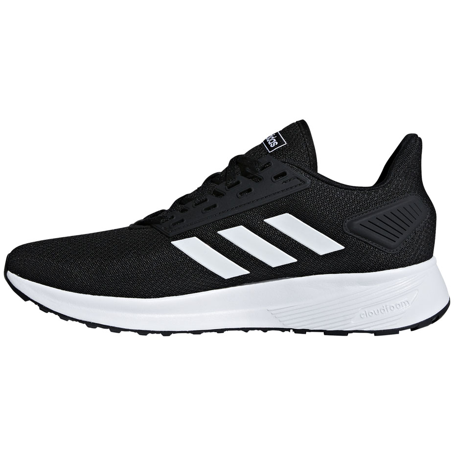 Buty męskie do biegania adidas Duramo 9 czarne BB7066 - obrazek 2
